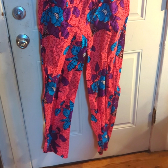 Mommy and Me off shoulder Ankara print Jumpsuit - Picture 2 of 4